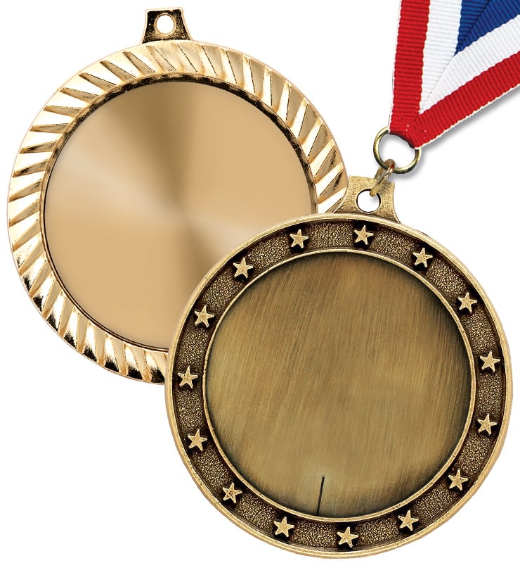 2 1/2" Blank Medals