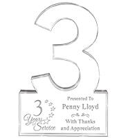 3 Years Of Service Acrylic