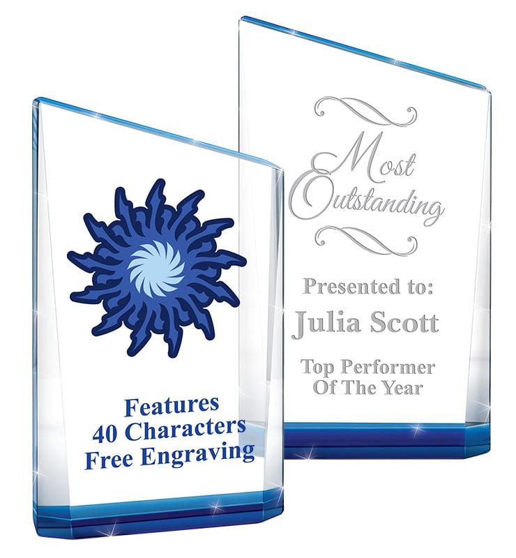 Sapphire Ascension Crystal Award