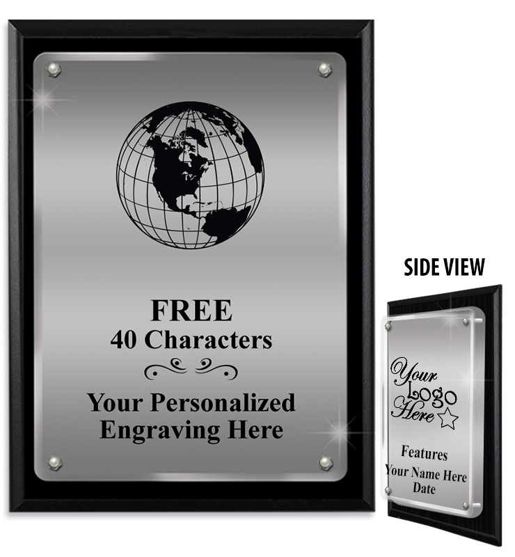 Floating Acrylic Plaques