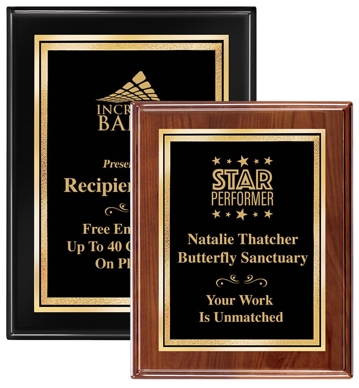 Transcendence Plaques