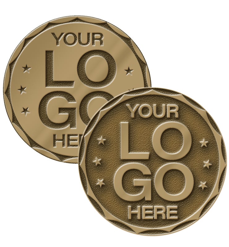 2" Double Sided Coin