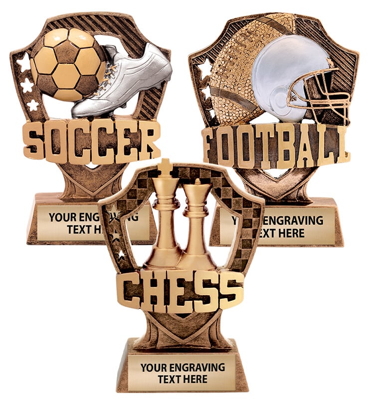 Shieldz Sculpture Trophies