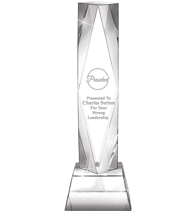 Gemini Crystal With Base