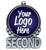 3" Second Place Double Action 2.0 Medals