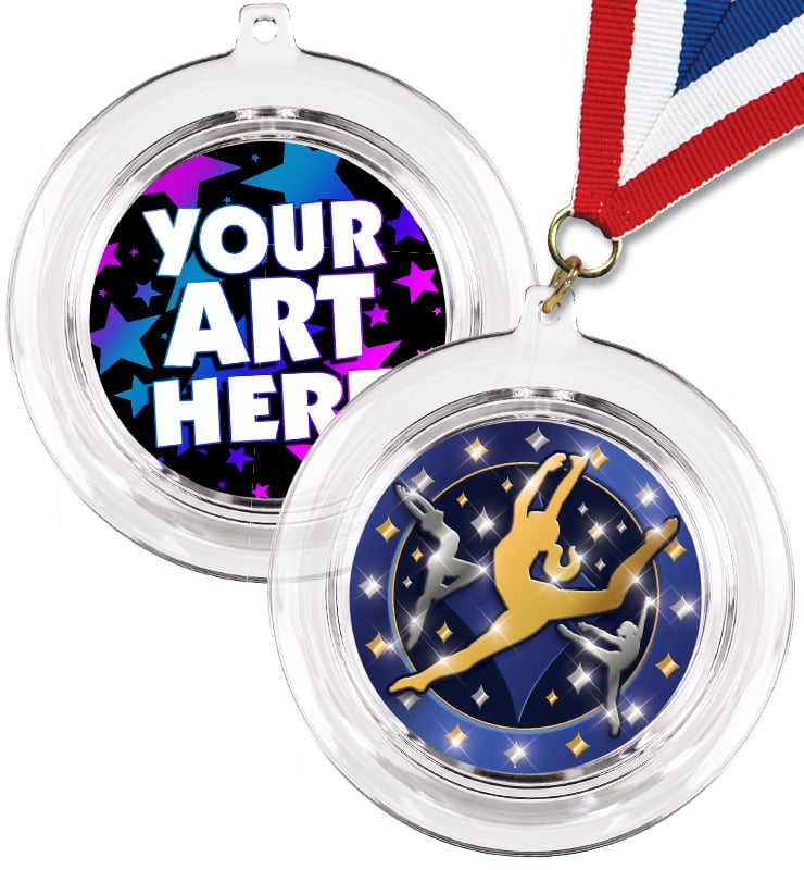 3" Acrylic Insert Medal