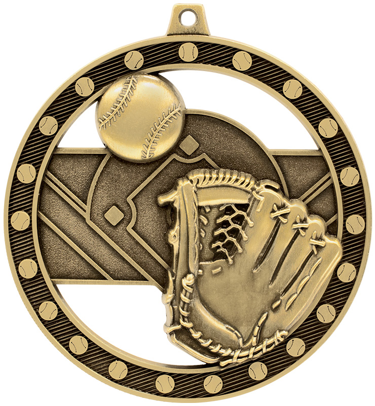 3" Massive Rimz Baseball Medals
