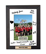 Vertical Signature Frame Plaque