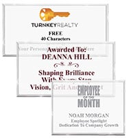 Horizontal Display Acrylics