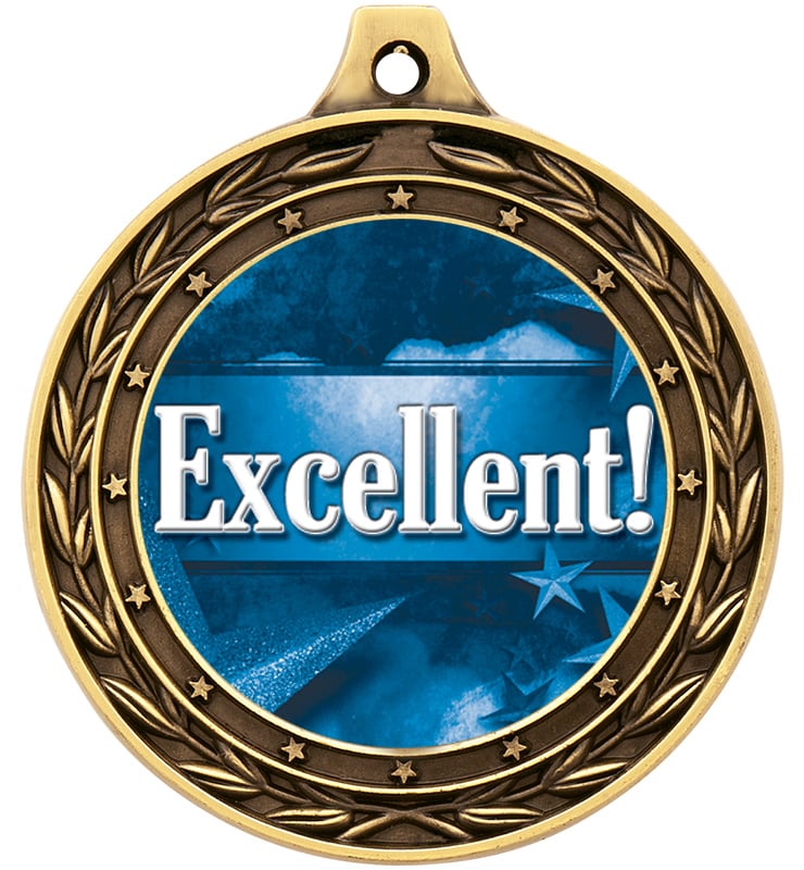 2" Excellent Duo Medal