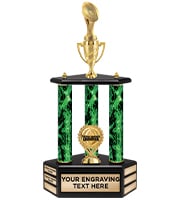 3 Poster Perpetual Riser Trophies