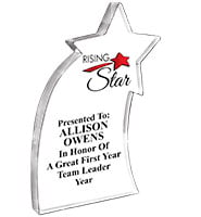 Shooting Star Acrylic