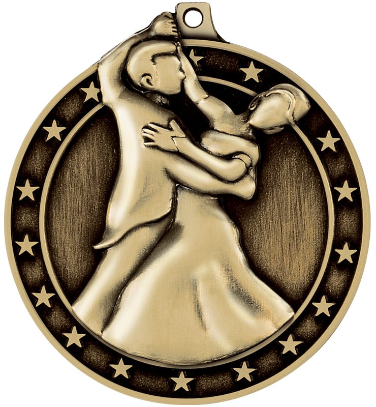 2" Ballroom Dance Medals