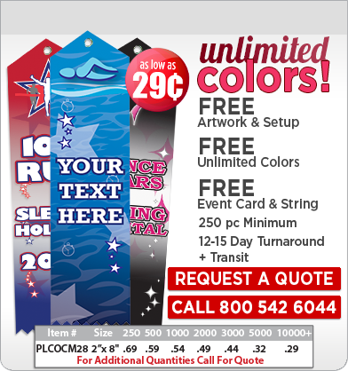 Custom Ribbons | Custom Award Ribbons | Rosette Ribbons