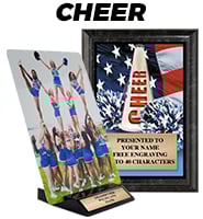 Cheerleading Plaques