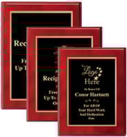 Rosewood Piano Plaques