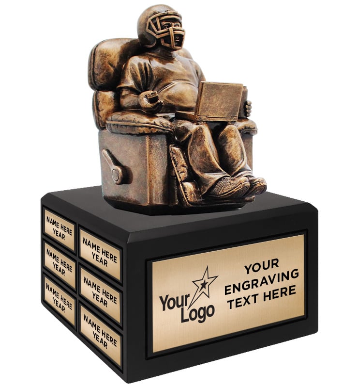 Fantasy Football Armchair Quarterback Perpetual Trophy