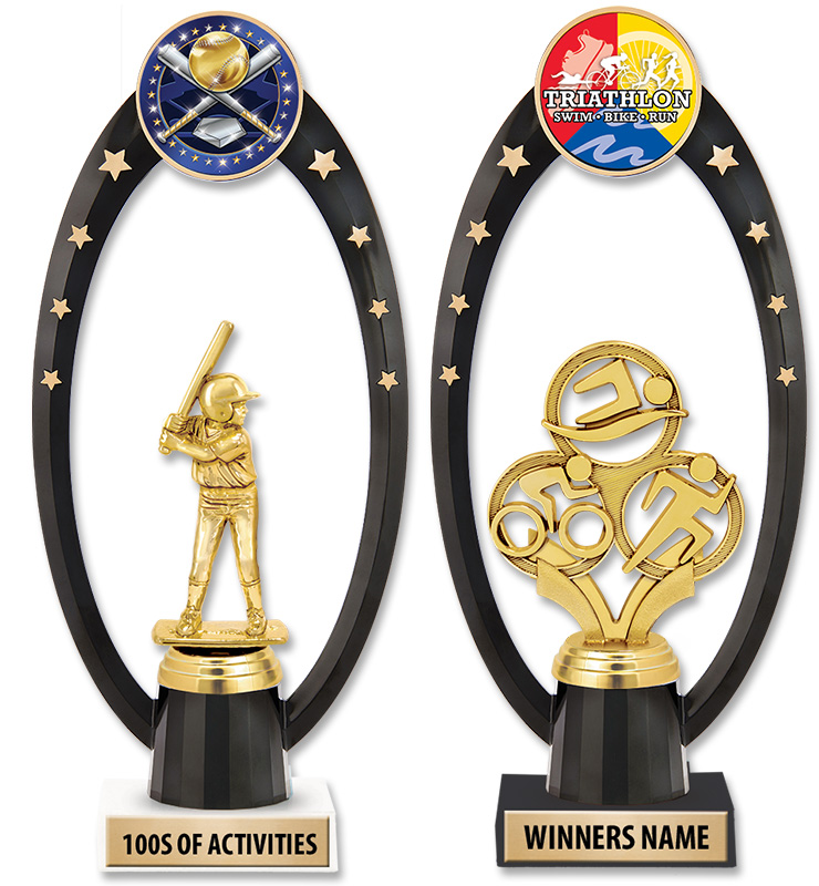 Deluxe Gateway Backdrop Trophy