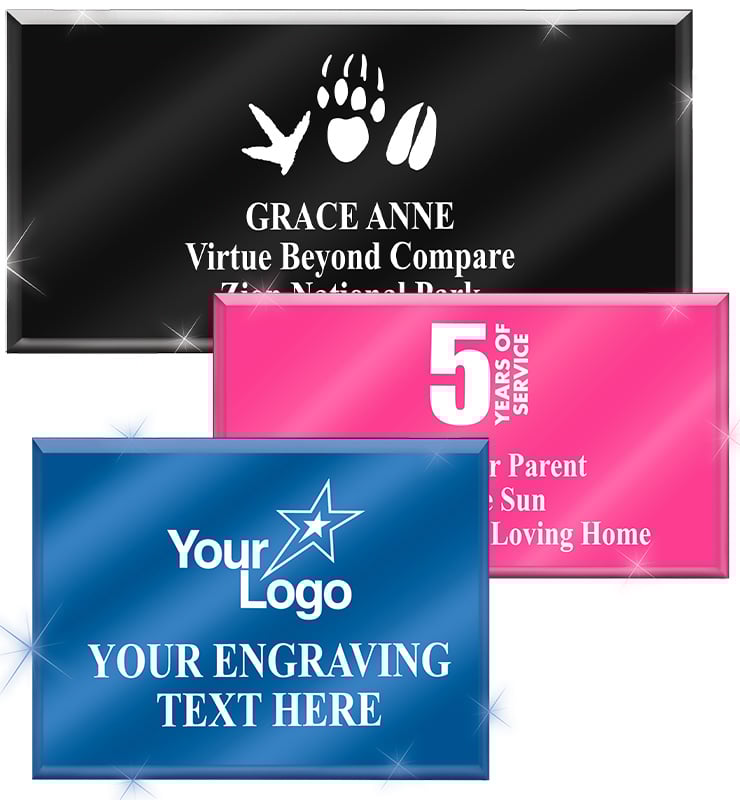 Horizontal Display Color Acrylics