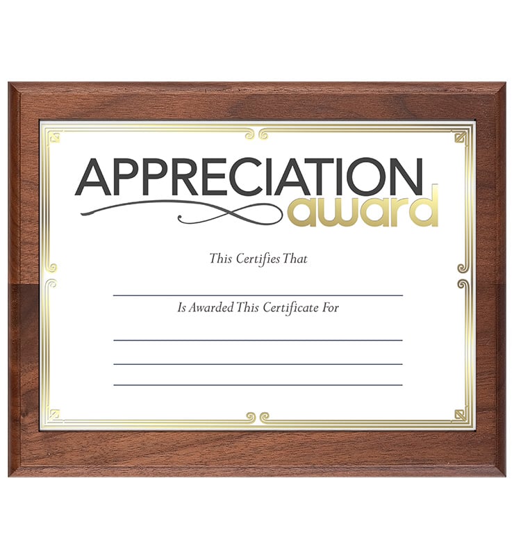 Certificate Display Holder