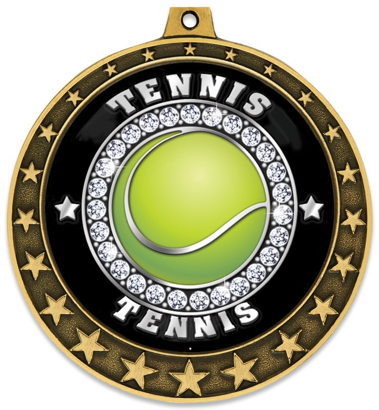 2 1/2" Starlet Insert Medals