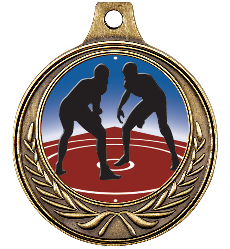 1 1/2" Wrestling Medals