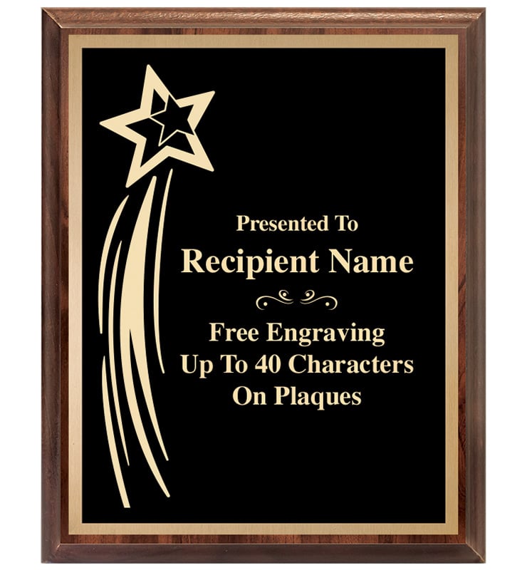 Star Recognition Plaque