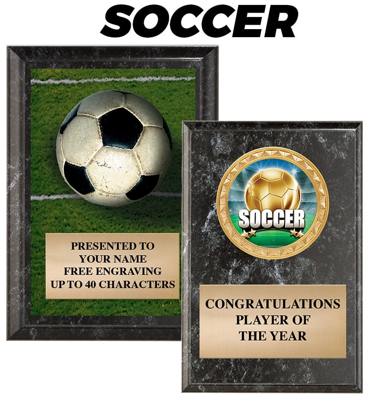 Soccer Plaques