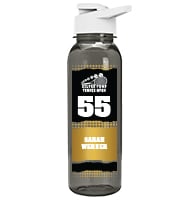 Gray School Spirit Water Bottle 24oz - Black Gold