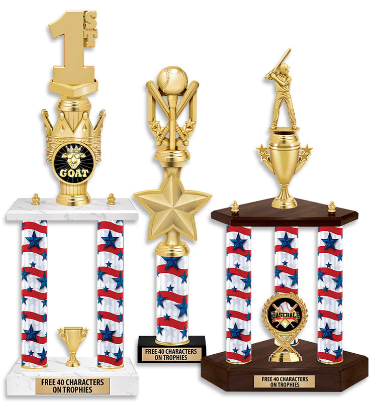 American Glory Column Trophies