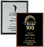 Metallix Golf Plaques