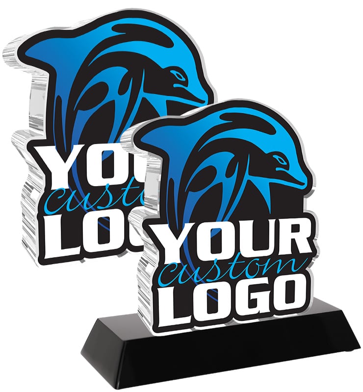 6-8" Custom Cut Acrylic .75" Thickness Sample