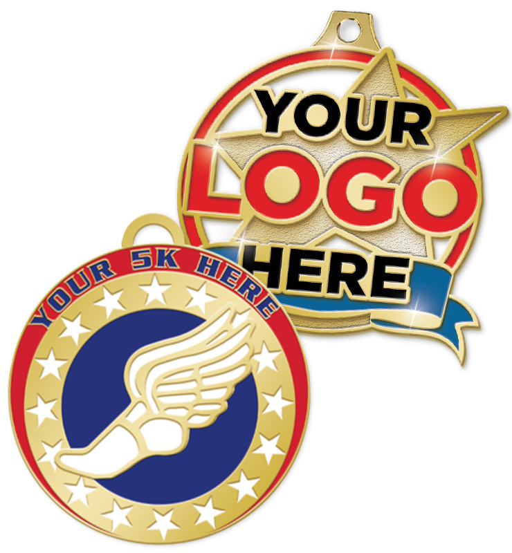 Custom 5K Medals