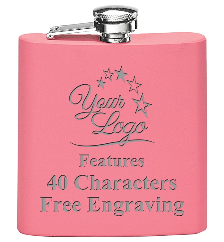 Pink Stainless Steel Flask