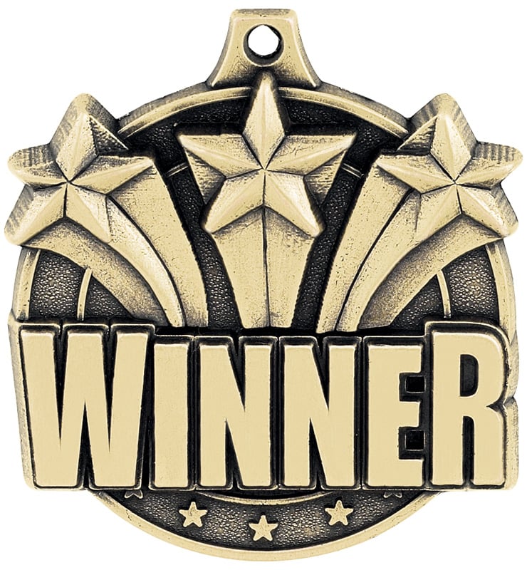2" Winner Medal