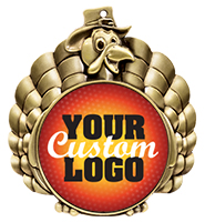 3" Turkey Insert Medal