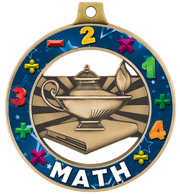 2" Math Rimz Medal