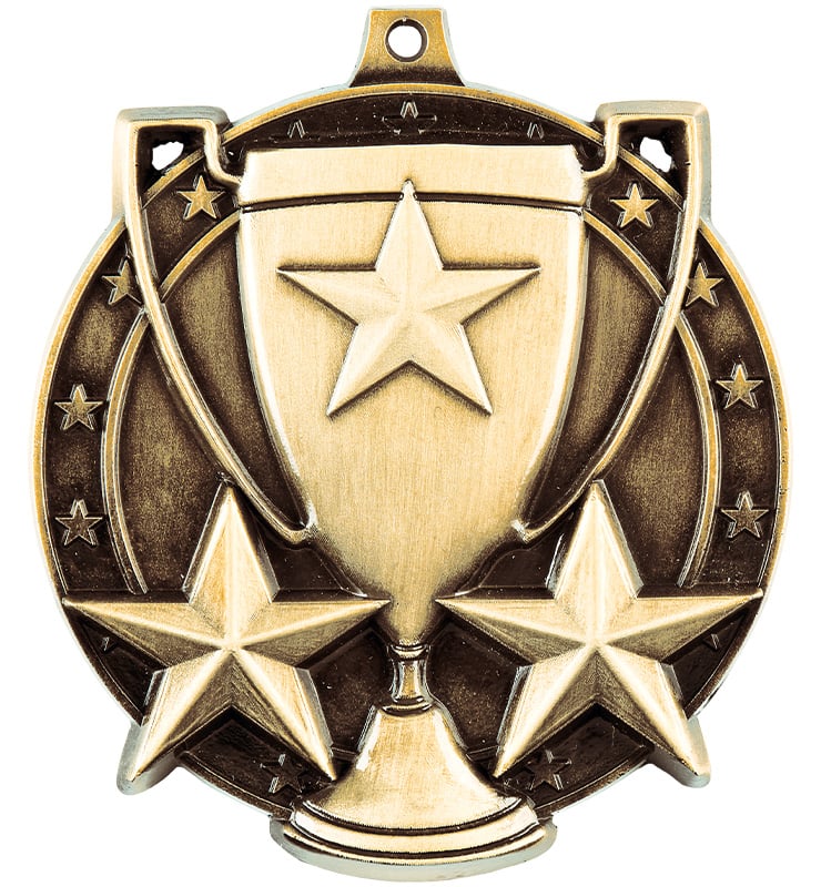 2" Star Cup Medals
