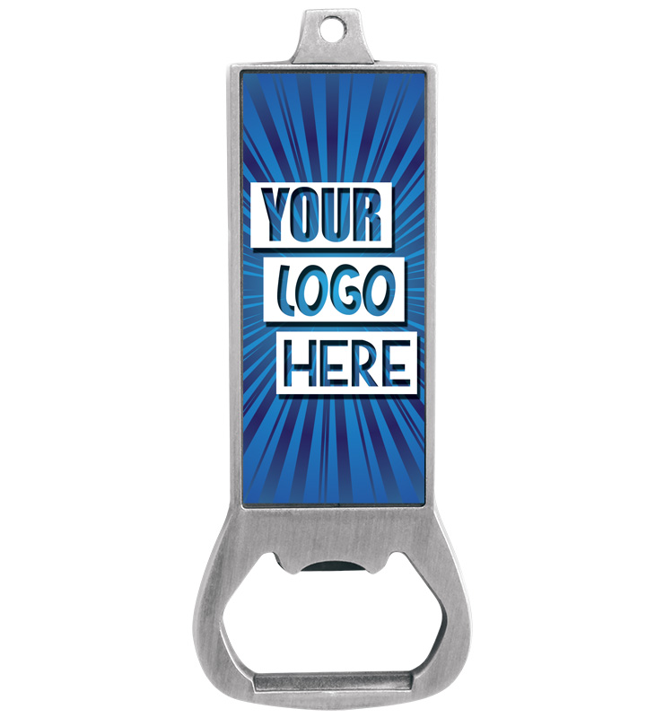 Custom Insert Rectangle Bottle Opener