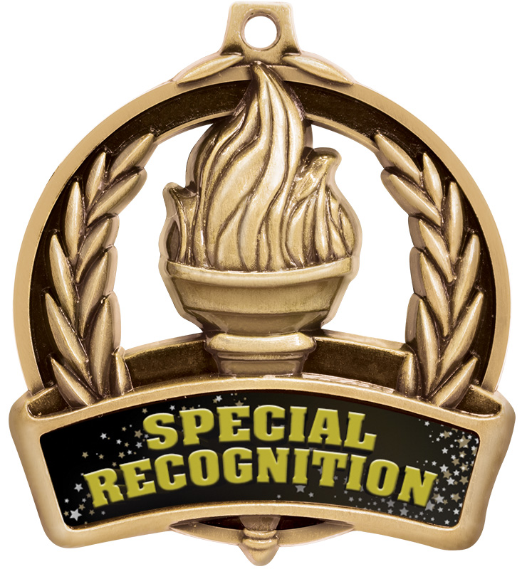 2" Torch Recognition Medal