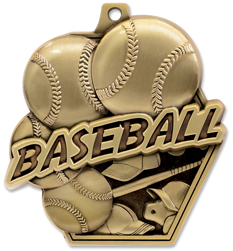 2 1/4" Masters Baseball Medals