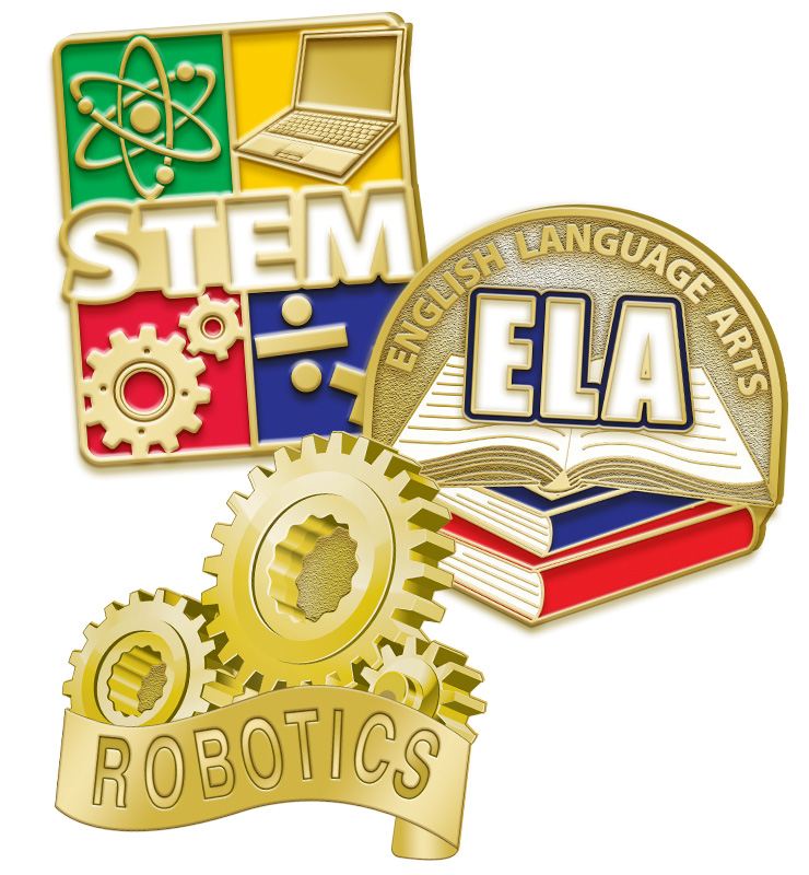 Scholastic Pins
