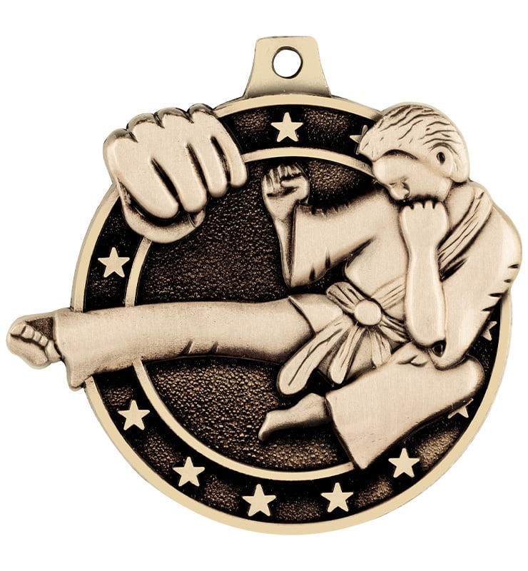 2" Martial Arts Medals