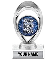 Silver Solstice Custom Insert Trophy