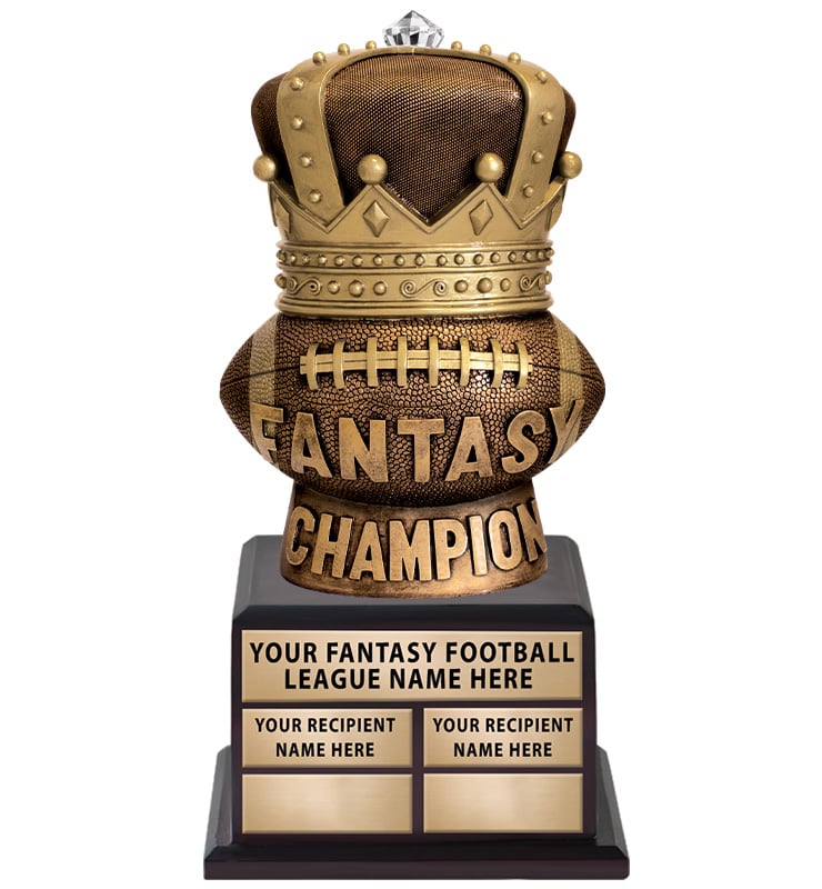 14" Fantasy Football Champion King Perpetual Trophy