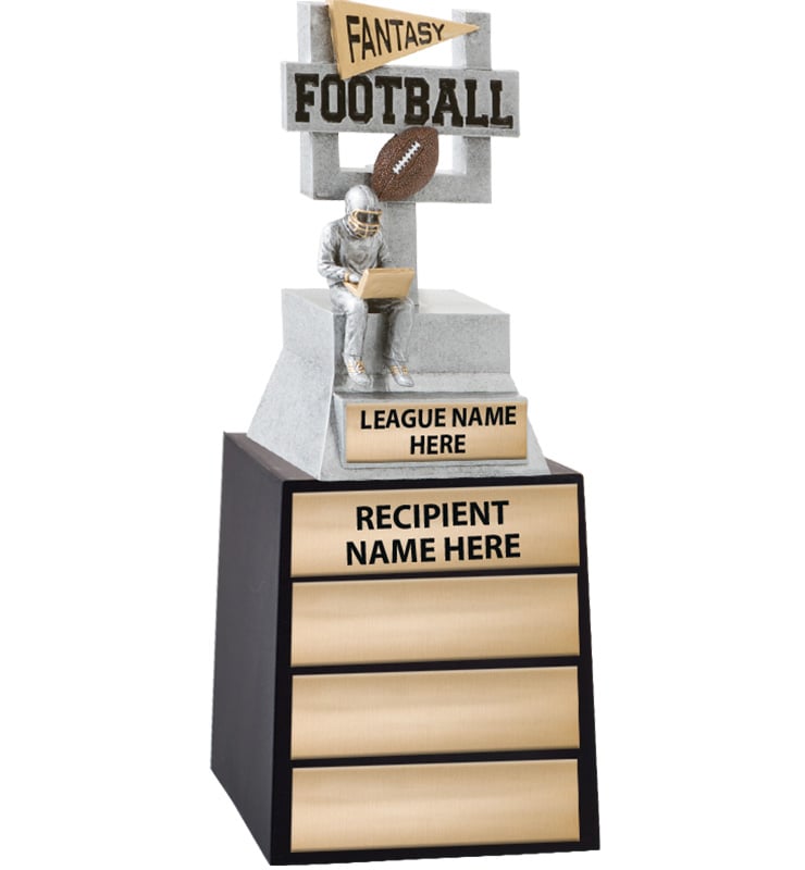 12" Fantasy Football Goal Post Perpetual Trophy