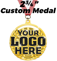 2 3/4" Custom Diecast Medal