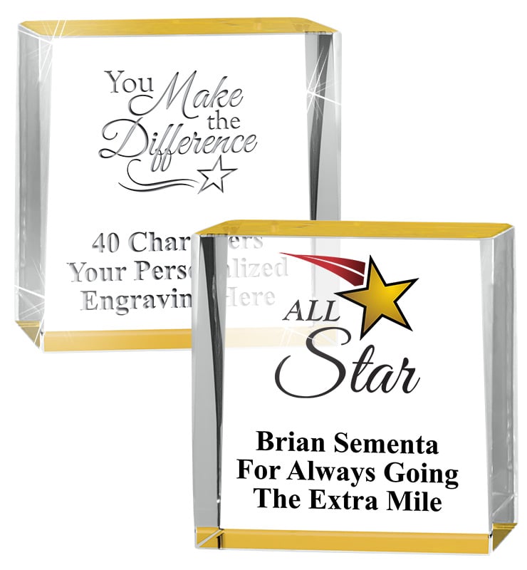 Spotlight Gold Crystal