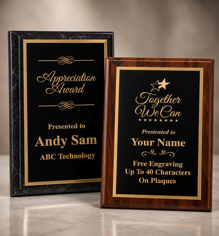 Economy Plaques