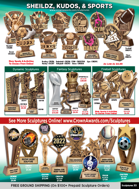 Crown Awards Catalog